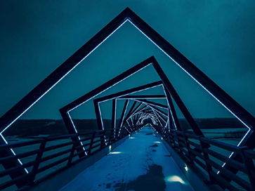 Modern Bridge represents flexibly and security